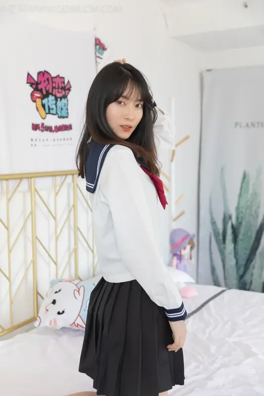 物恋传媒 NO.1145 猫儿-JK混搭风 - 物恋传媒